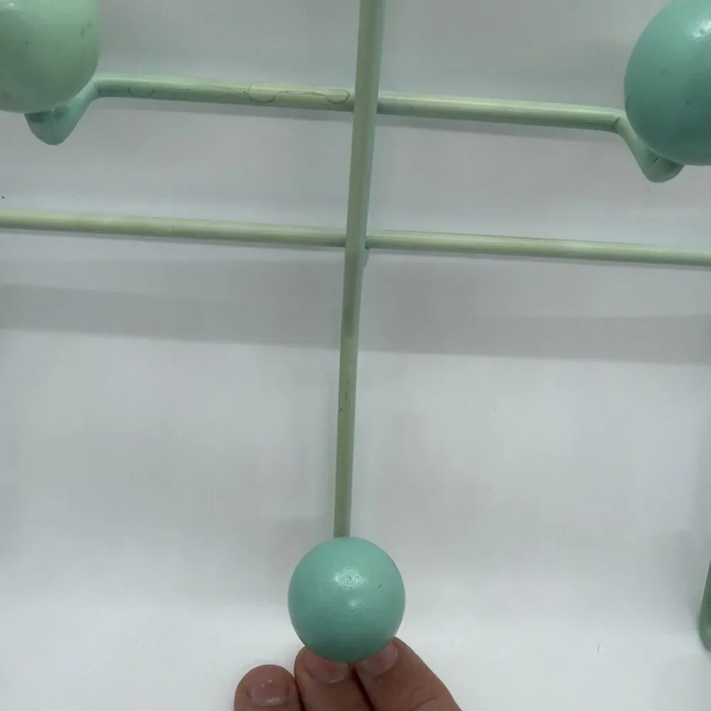 Mid-Century Modern Hangit Ball Hanger - Sea Foam Green- Inspired By Eames Sphere